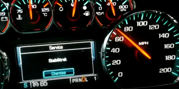 Services Stabulitrack massage in dashboard panel